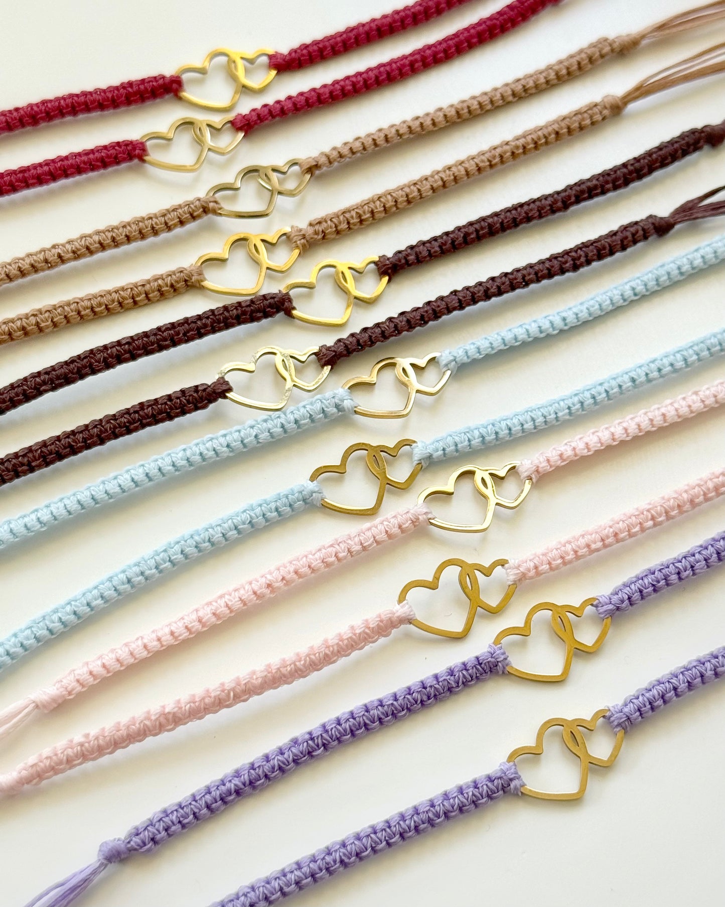 Linked Heart Bracelet