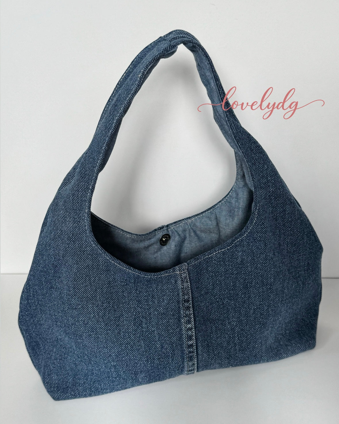 Brittania ReLoved Hobo Jean Bag