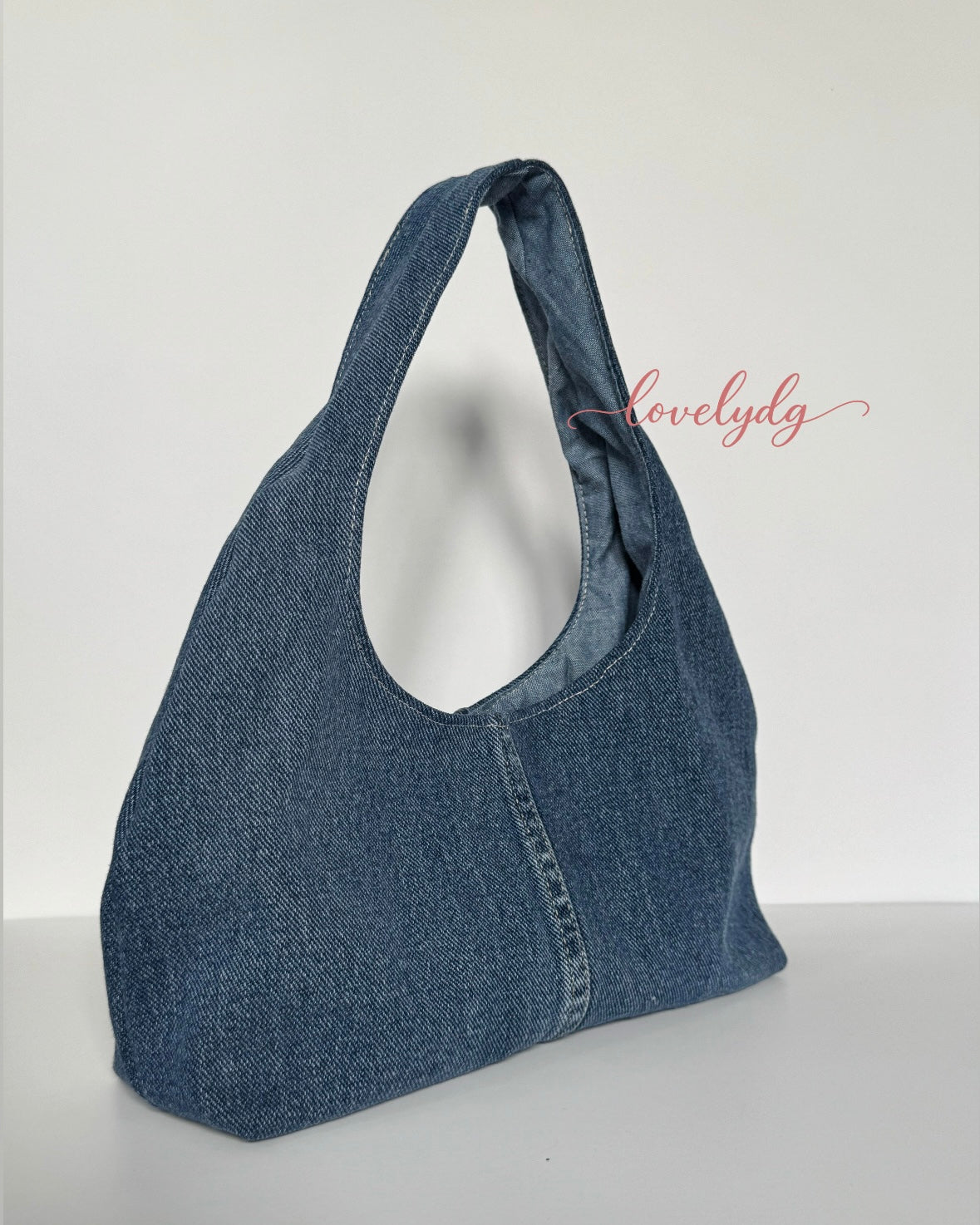 Brittania ReLoved Hobo Jean Bag