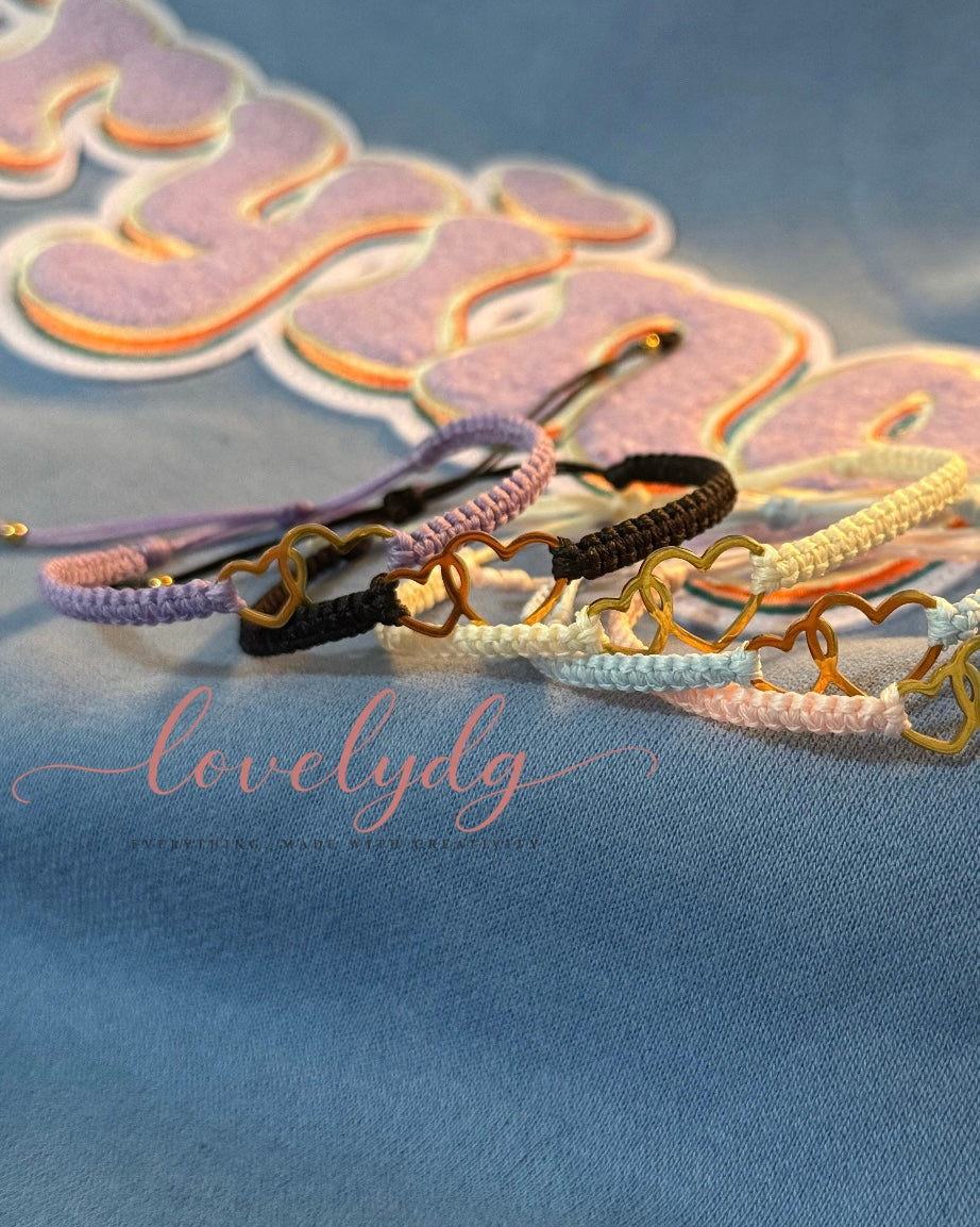 Bracelet Cœur Entrelacé