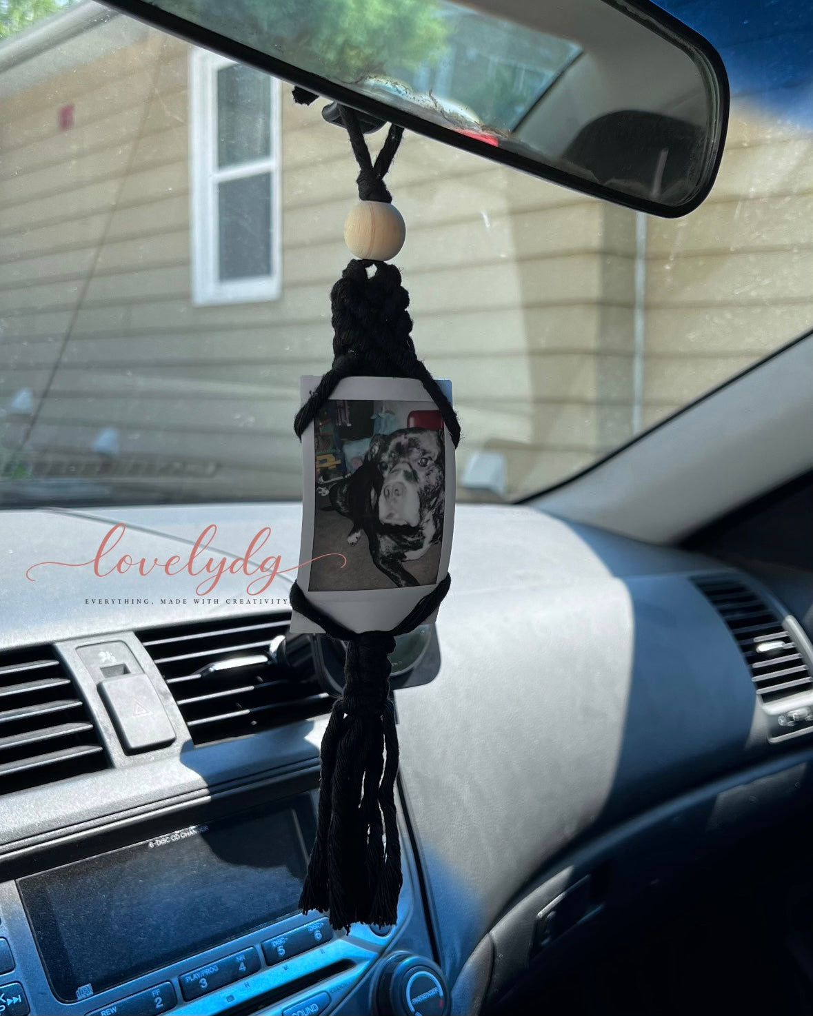 Macrame Polaroid Holder