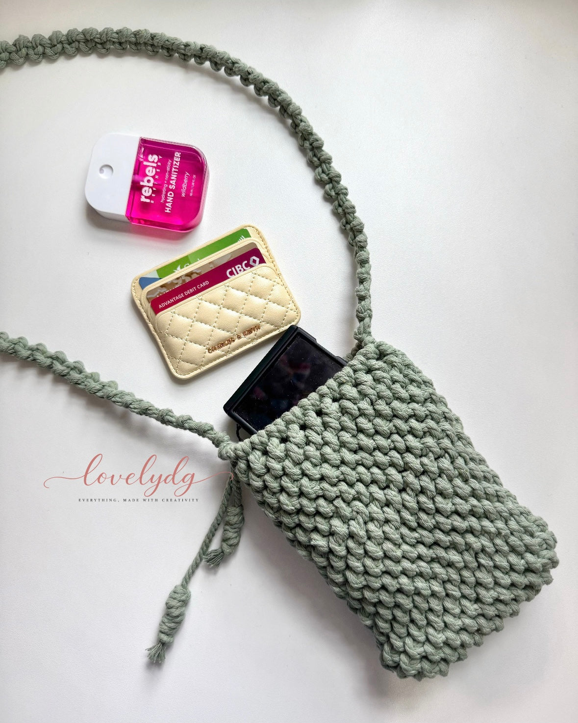 Sac à bandoulière en macramé Willow