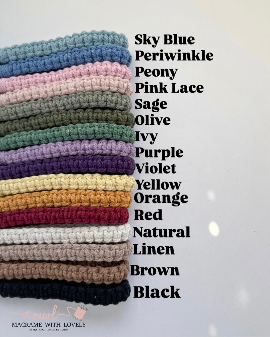 Macrame Lanyard